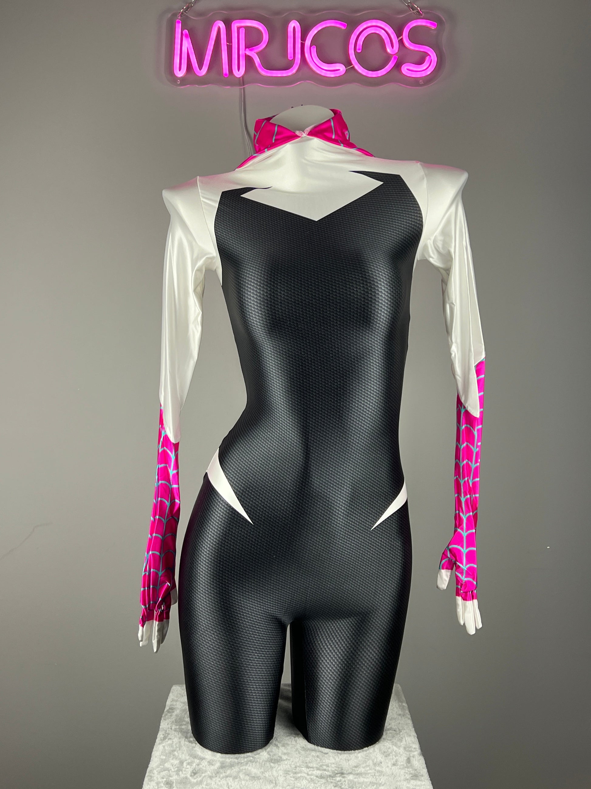 Woman Super Hero Spandex Cosplay Full Bodysuit Halloween Costume Zentai - www.Shopthatapp.com