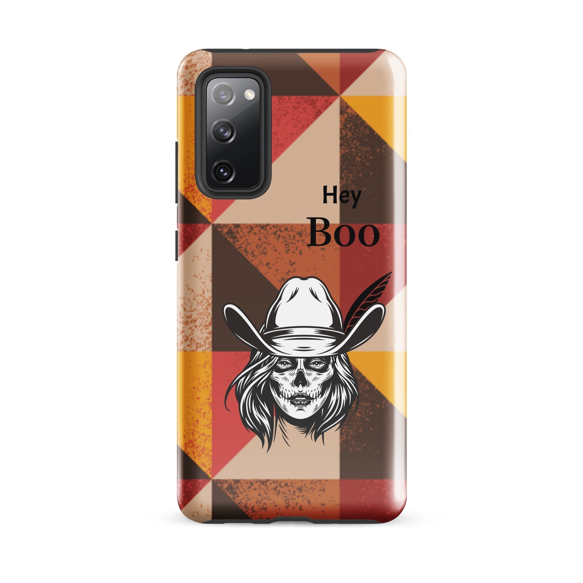 Tough case for Samsung® Hey Boo! - www.Shopthatapp.com