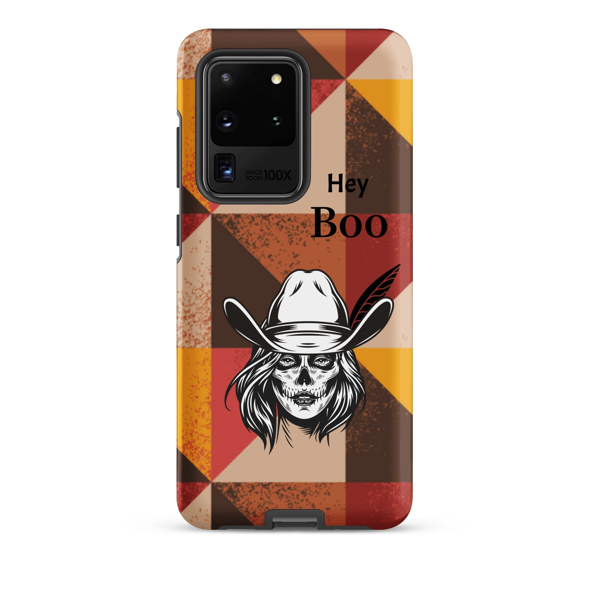 Tough case for Samsung® Hey Boo! - www.Shopthatapp.com