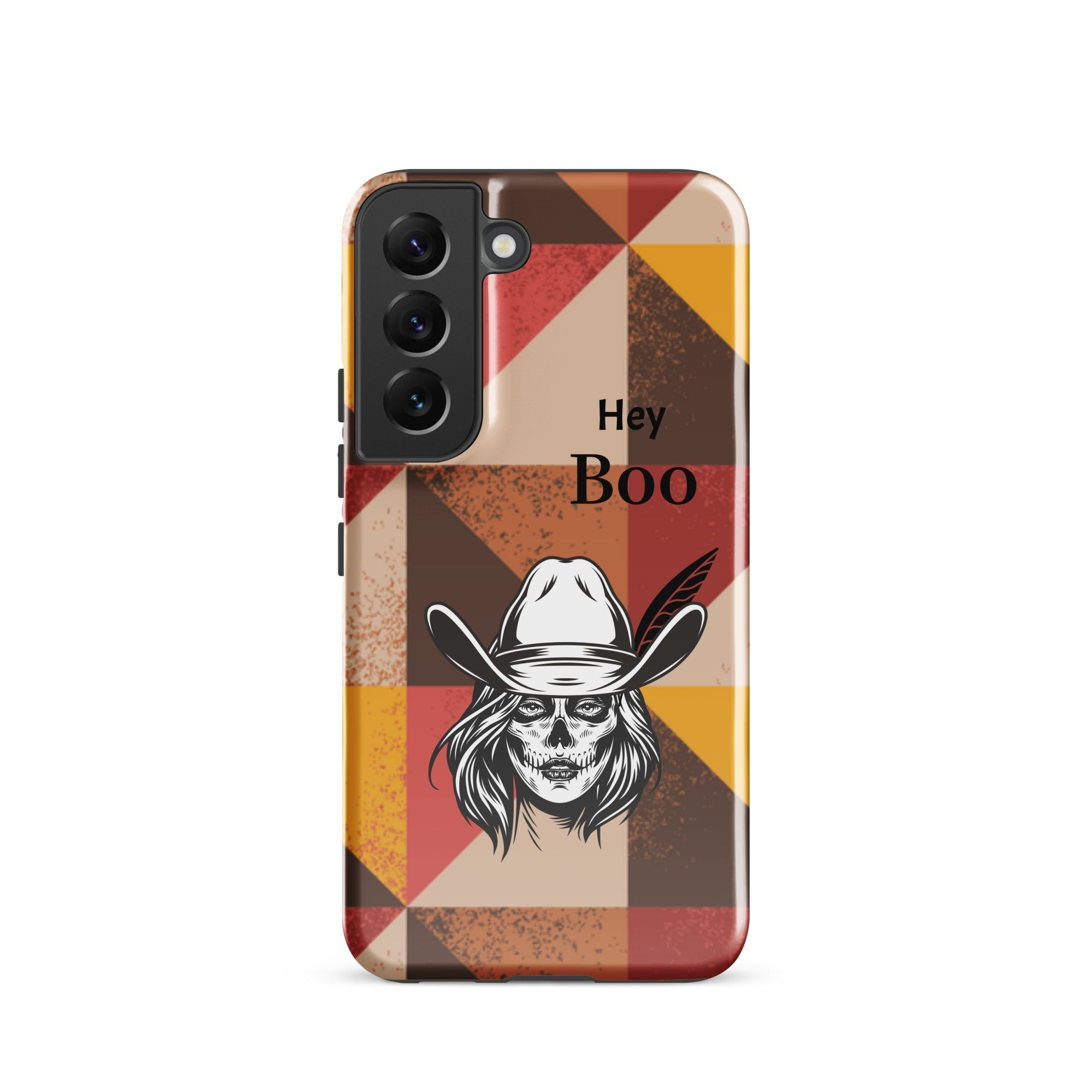 Tough case for Samsung® Hey Boo! - www.Shopthatapp.com