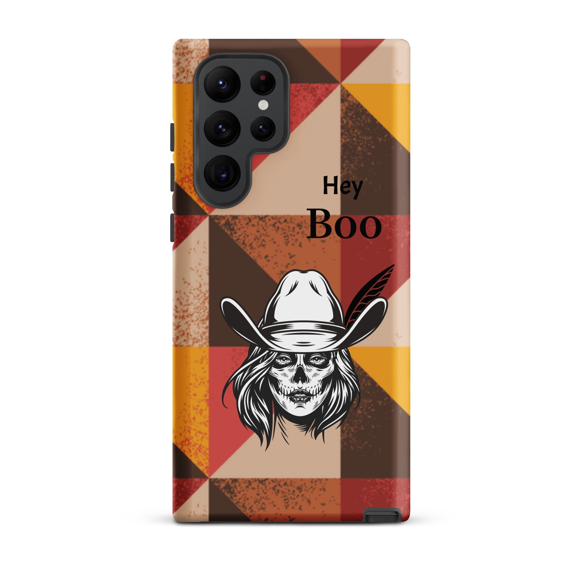 Tough case for Samsung® Hey Boo! - www.Shopthatapp.com