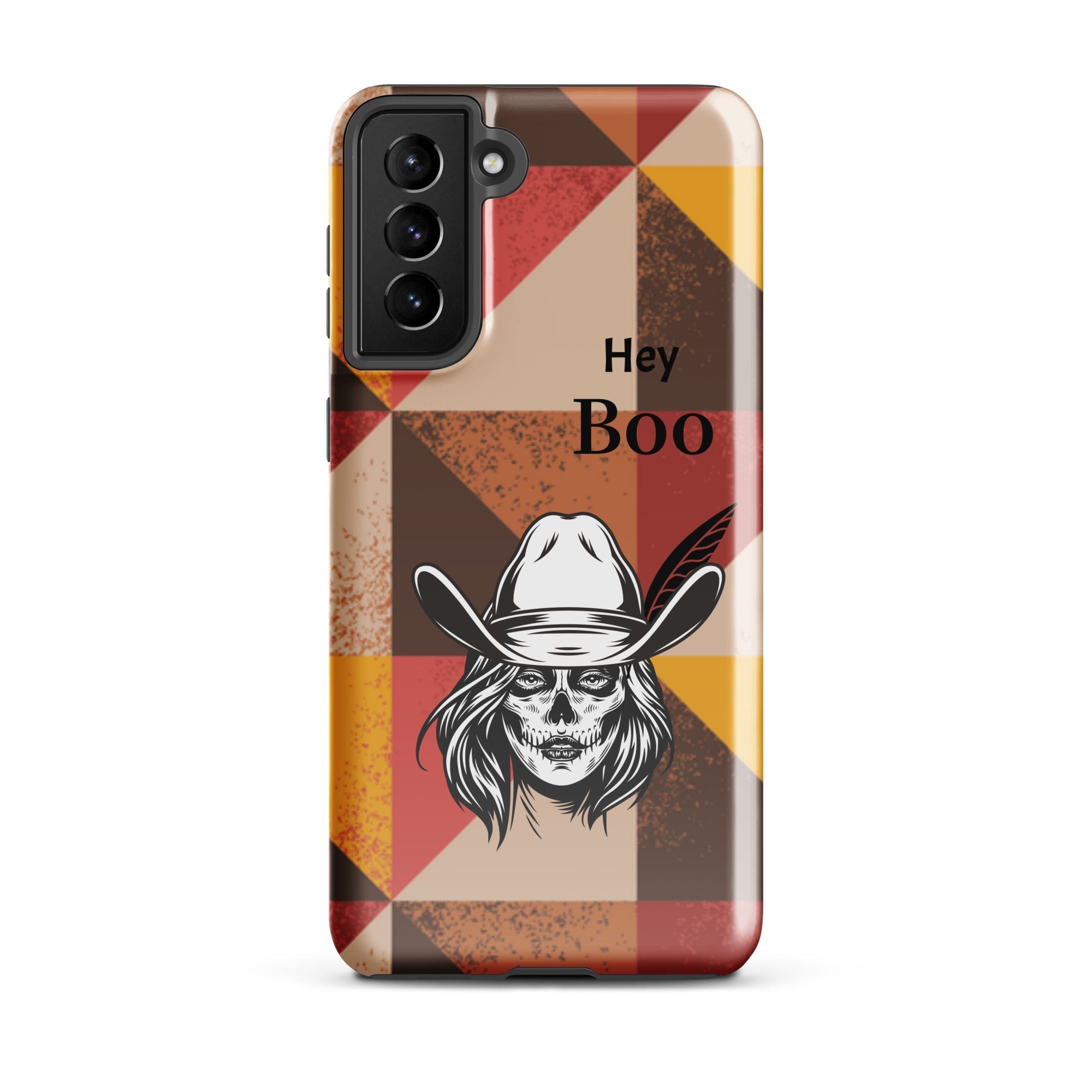 Tough case for Samsung® Hey Boo! - www.Shopthatapp.com