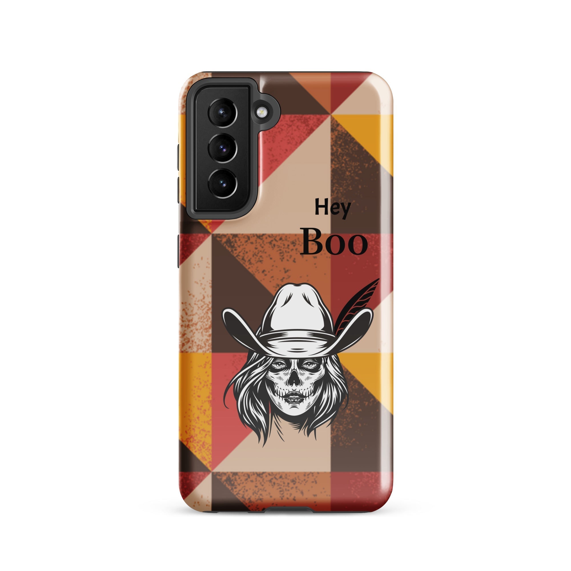 Tough case for Samsung® Hey Boo! - www.Shopthatapp.com