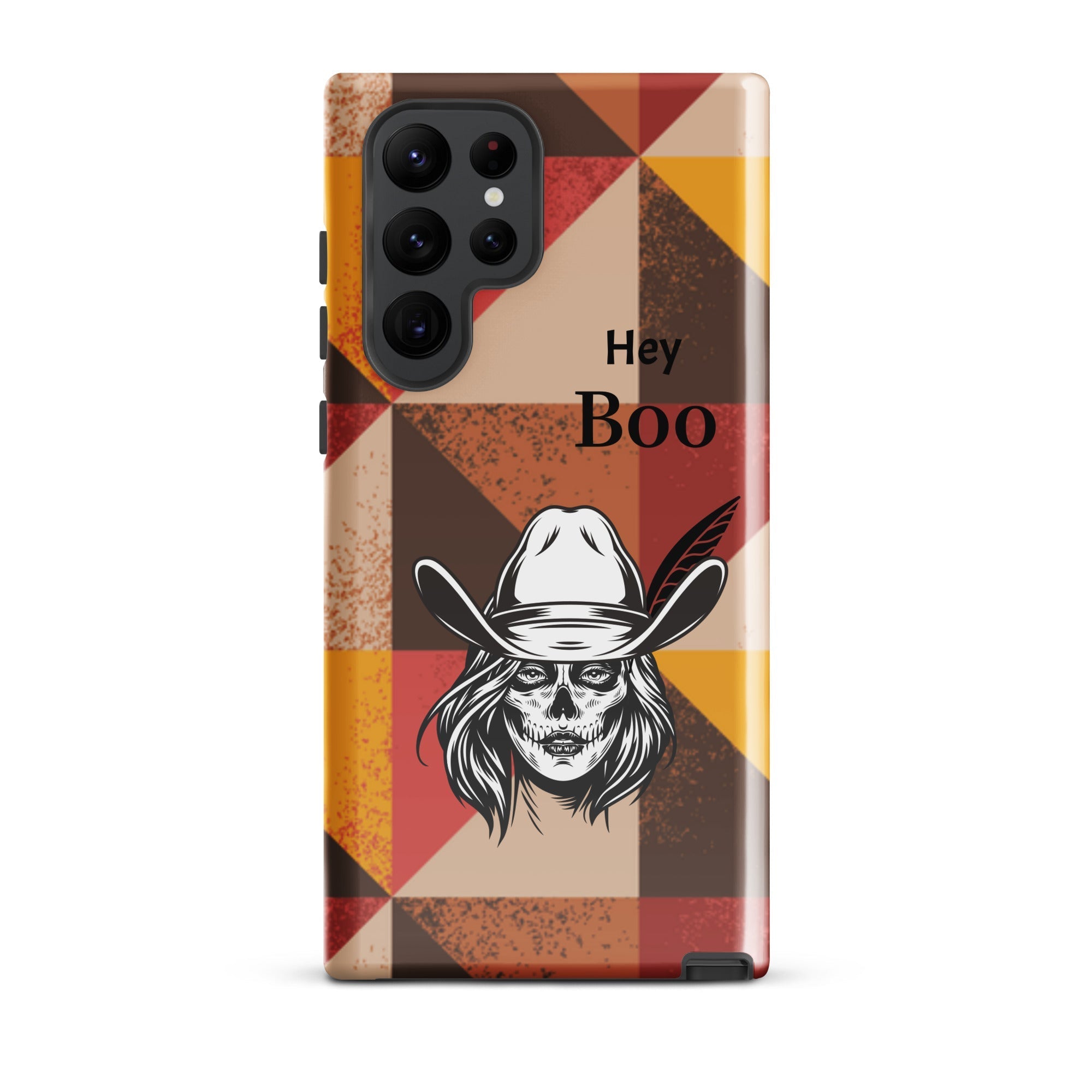 Tough case for Samsung® Hey Boo! - www.Shopthatapp.com