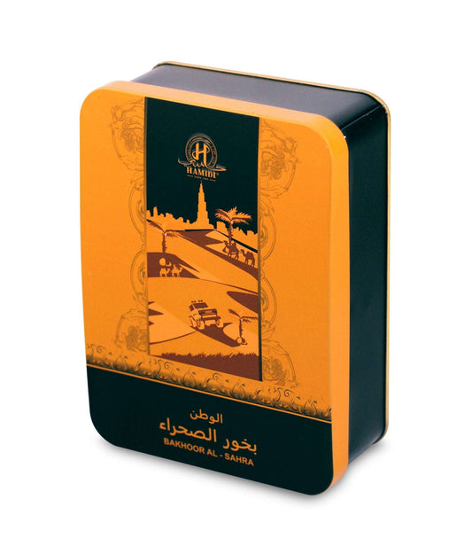 Oura Scents Bakhoor Al-Sahra Fragrance in Stylish Tin for Aromatic Experience, buy Bakhoor in Canada
