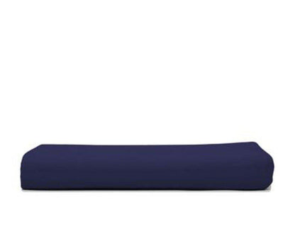 Housse de couette en satin (bleu marine, gris ou blanc)