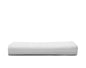Housse de couette en satin (bleu marine, gris ou blanc)