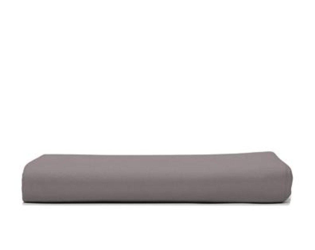 Housse de couette en satin (bleu marine, gris ou blanc)