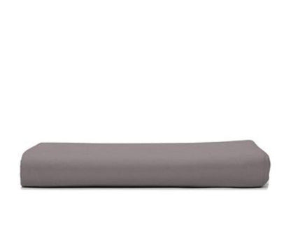 Housse de couette en satin (bleu marine, gris ou blanc)