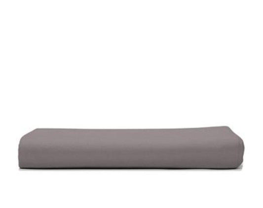 Housse de couette en satin (bleu marine, gris ou blanc)