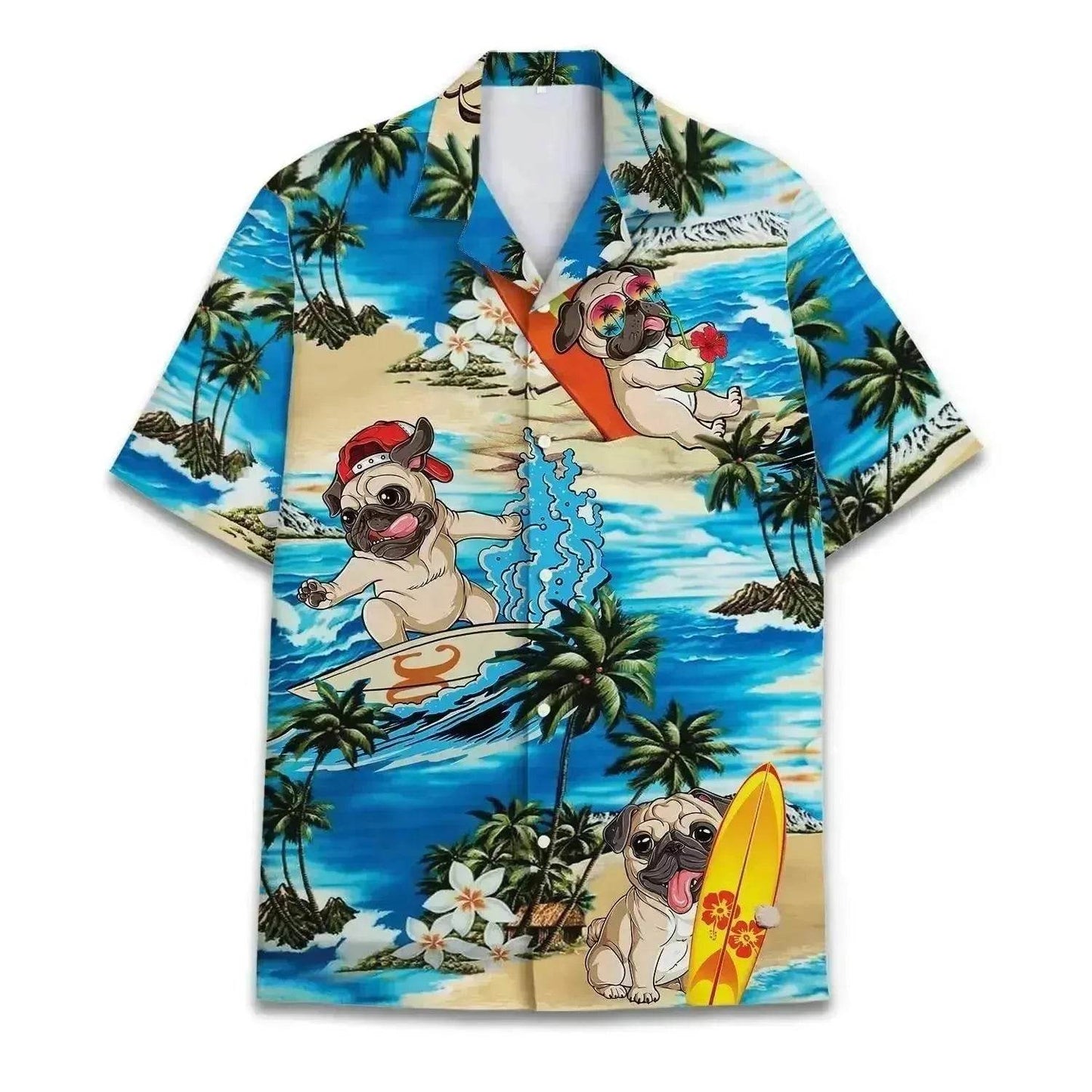 Hawaiian Shirt 3D Men's Fashionable Casual Clothing - www.Shopthatapp.com