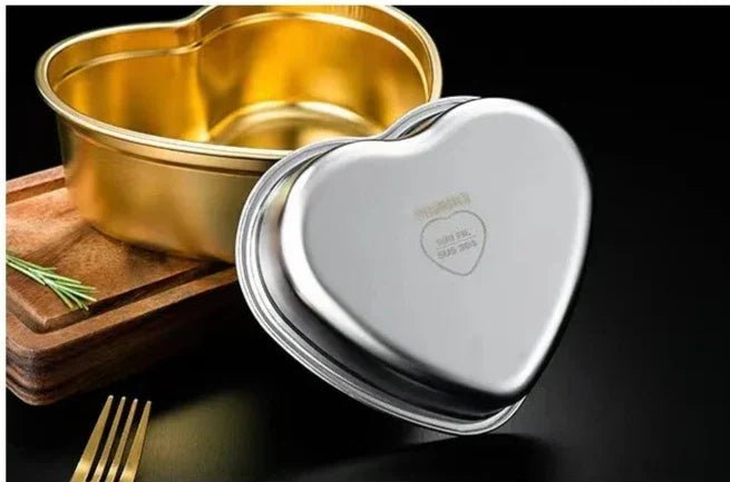 Heart Stainless Steel Bowl - www.Shopthatapp.com