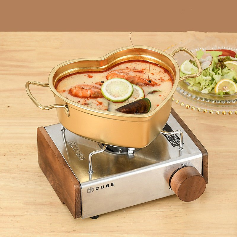 Heart Stainless Steel Bowl - www.Shopthatapp.com