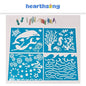 HearthSong's  ChalkScapes Under-the-Sea Sidewalk Stencils & Chalk - www.Shopthatapp.com
