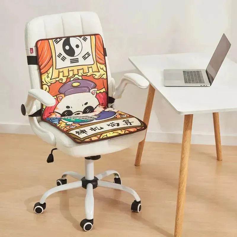 Heating Cushion Office Back Heating Timing - www.Shopthatapp.com