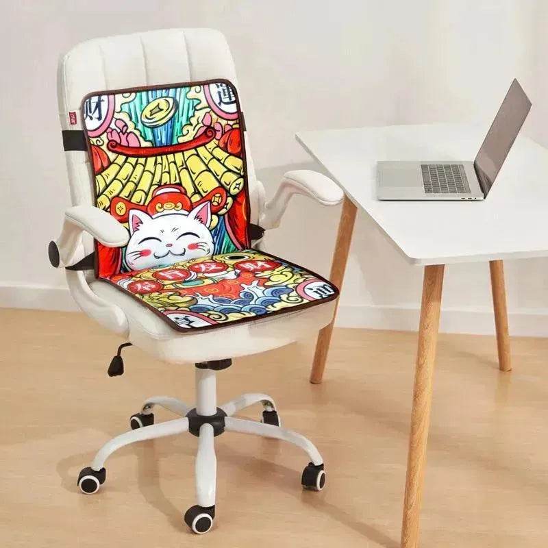 Heating Cushion Office Back Heating Timing - www.Shopthatapp.com