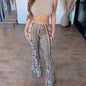 High Elastic Tight Pants Slim Charming Print Trousers Womens Clothing - www.Shopthatapp.com