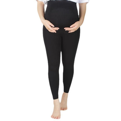 High Waist Elastic Seamless Body Shaping Maternity Leggings - www.Shopthatapp.com