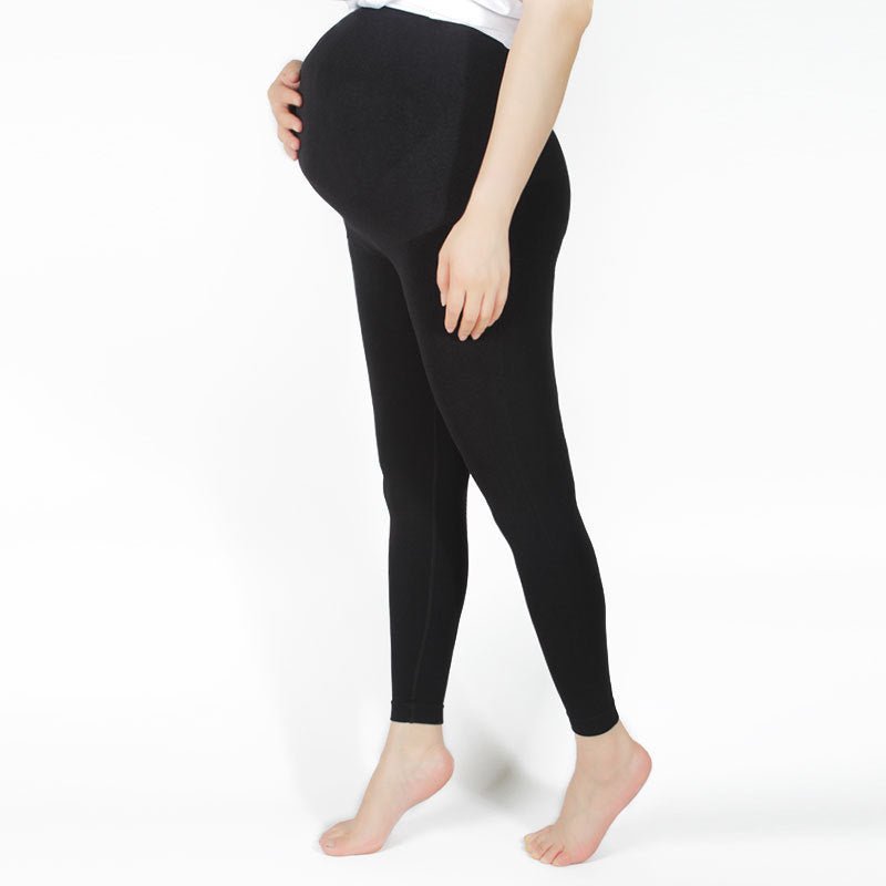 High Waist Elastic Seamless Body Shaping Maternity Leggings - www.Shopthatapp.com