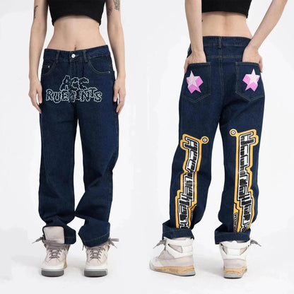 High Waist Jeans Original Slimming Trousers Men And Women - www.Shopthatapp.com