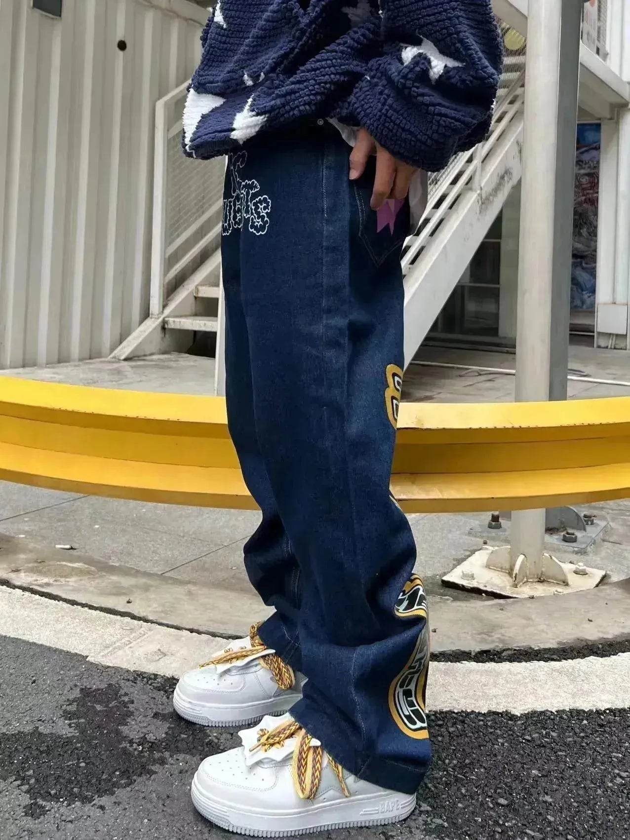 High Waist Jeans Original Slimming Trousers Men And Women - www.Shopthatapp.com