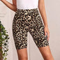 High Waist Tight Leopard Print Shorts Slim Elastic Leggings - www.Shopthatapp.com
