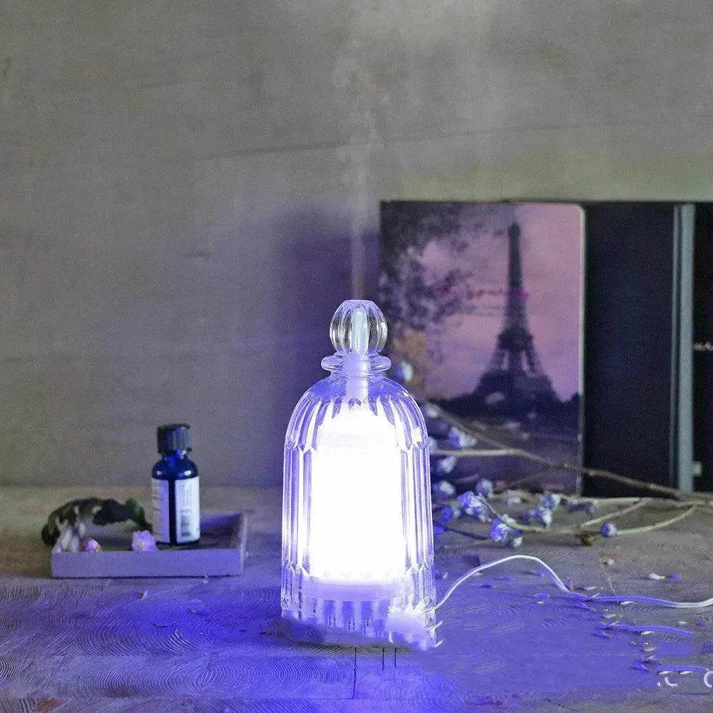 Home Appliances Ultrasonic Atomizing Humidifier Home Desktop Silent Bedroom Essential Oil Diffuser Aroma Diffuser Lamp - www.Shopthatapp.com