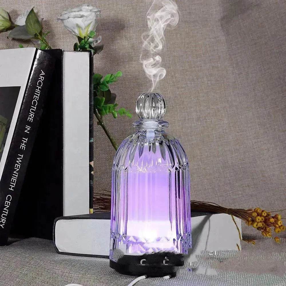 Home Appliances Ultrasonic Atomizing Humidifier Home Desktop Silent Bedroom Essential Oil Diffuser Aroma Diffuser Lamp - www.Shopthatapp.com