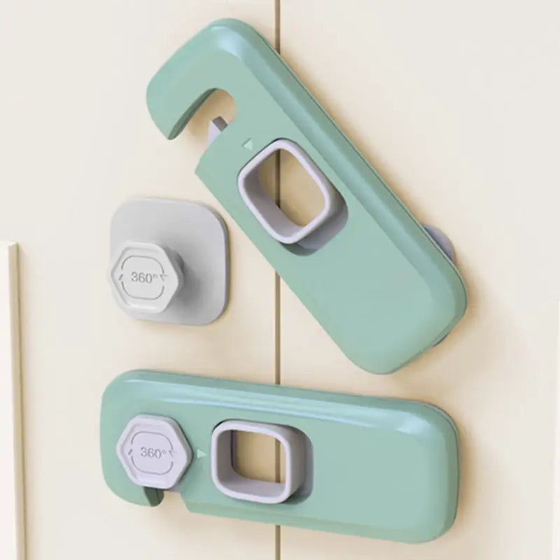 Home Refrigerator Lock Fridge Freezer Door Catch Lock Toddler Kids Child Cabinet Safety Lock For Baby Safety Child Lock - www.Shopthatapp.com