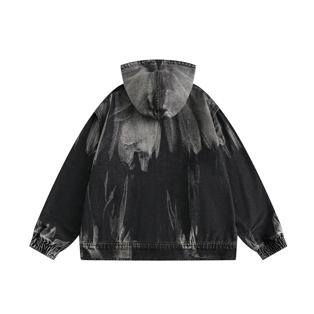Hooded Washed Do The Old Cowboy Coat For Women Men Spring And Autumn - www.Shopthatapp.com