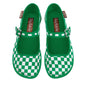 Hot Chocolate Design Checkers - Green - www.Shopthatapp.com