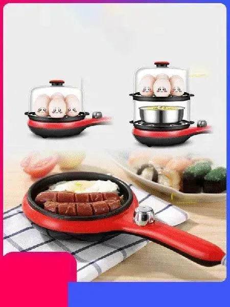 Household Breakfast Machine Stainless Steel Egg Steamer Egg Cooker Omelette Device Small Appliances Gift Gifts - www.Shopthatapp.com
