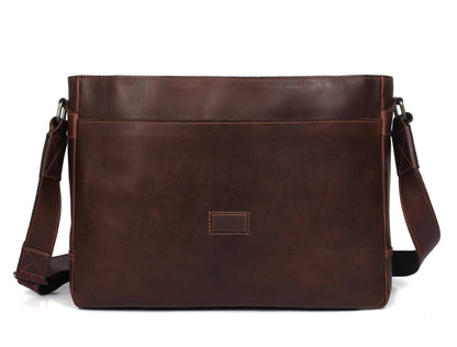 Hudson Leather Messenger - Voyager - www.Shopthatapp.com