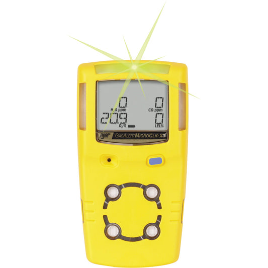 Détecteur multigaz BW™ MicroClip X3, 4 gaz, LEL - CO - H2S -O2