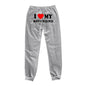 I Love MY BOYFRIEND Printed Trousers Casual Sweatpants Men And Women Sports Pants - www.Shopthatapp.com