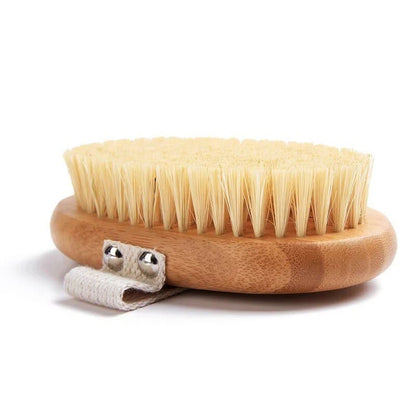 Brosse sèche pour le corps en sisal naturel zéro déchet