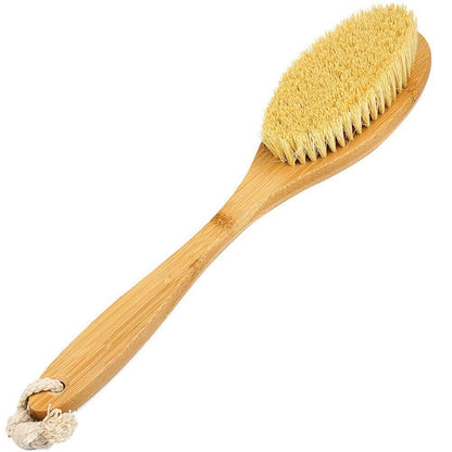 Brosse sèche pour le corps en sisal naturel zéro déchet