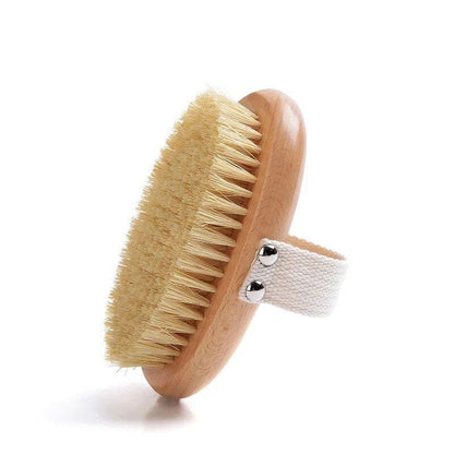 Brosse sèche pour le corps en sisal naturel zéro déchet
