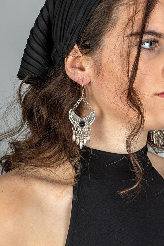 Boucles d'oreilles tribales bohèmes