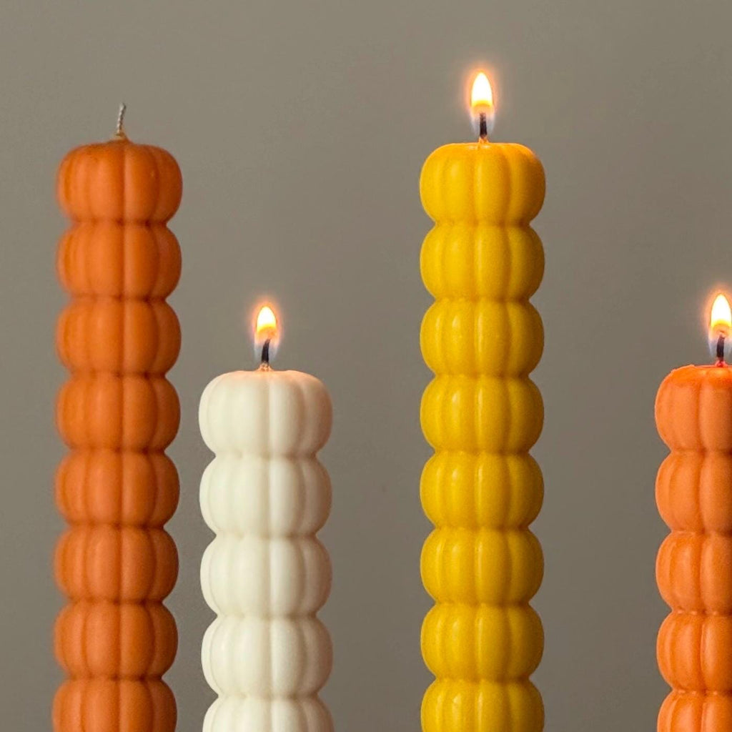 Cute Halloween Pumpkins Taper - www.Shopthatapp.com