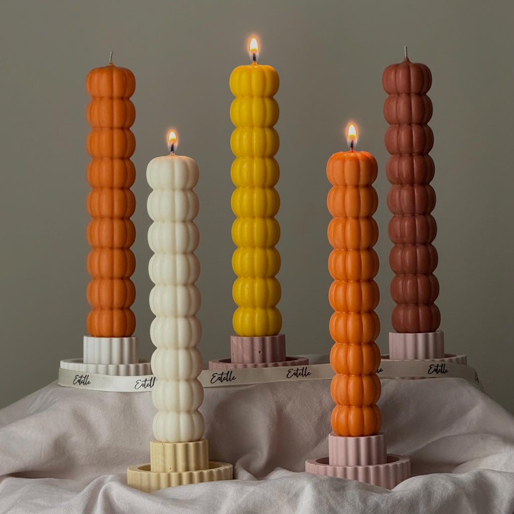 Cute Halloween Pumpkins Taper - www.Shopthatapp.com