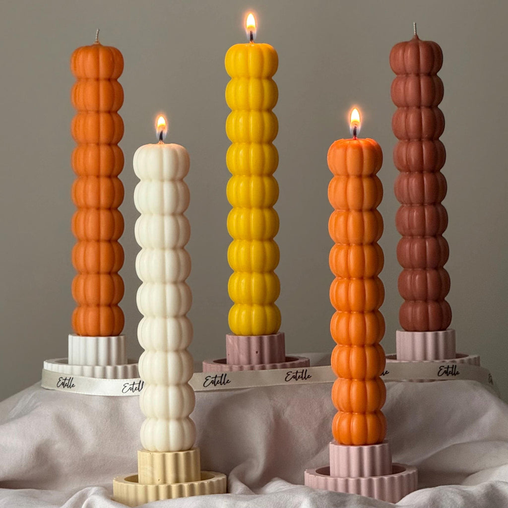 Cute Halloween Pumpkins Taper - www.Shopthatapp.com