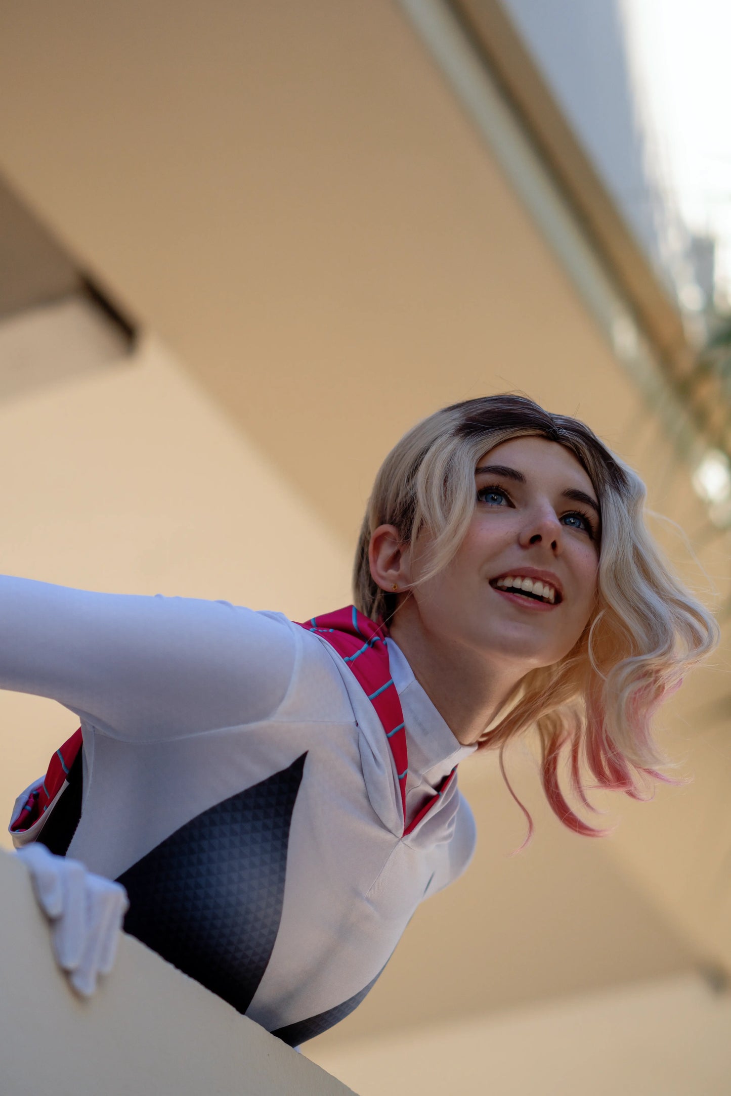 Super Hero Spider Gwen Cosplay Full Bodysuit Halloween Costume Zentai - www.Shopthatapp.com
