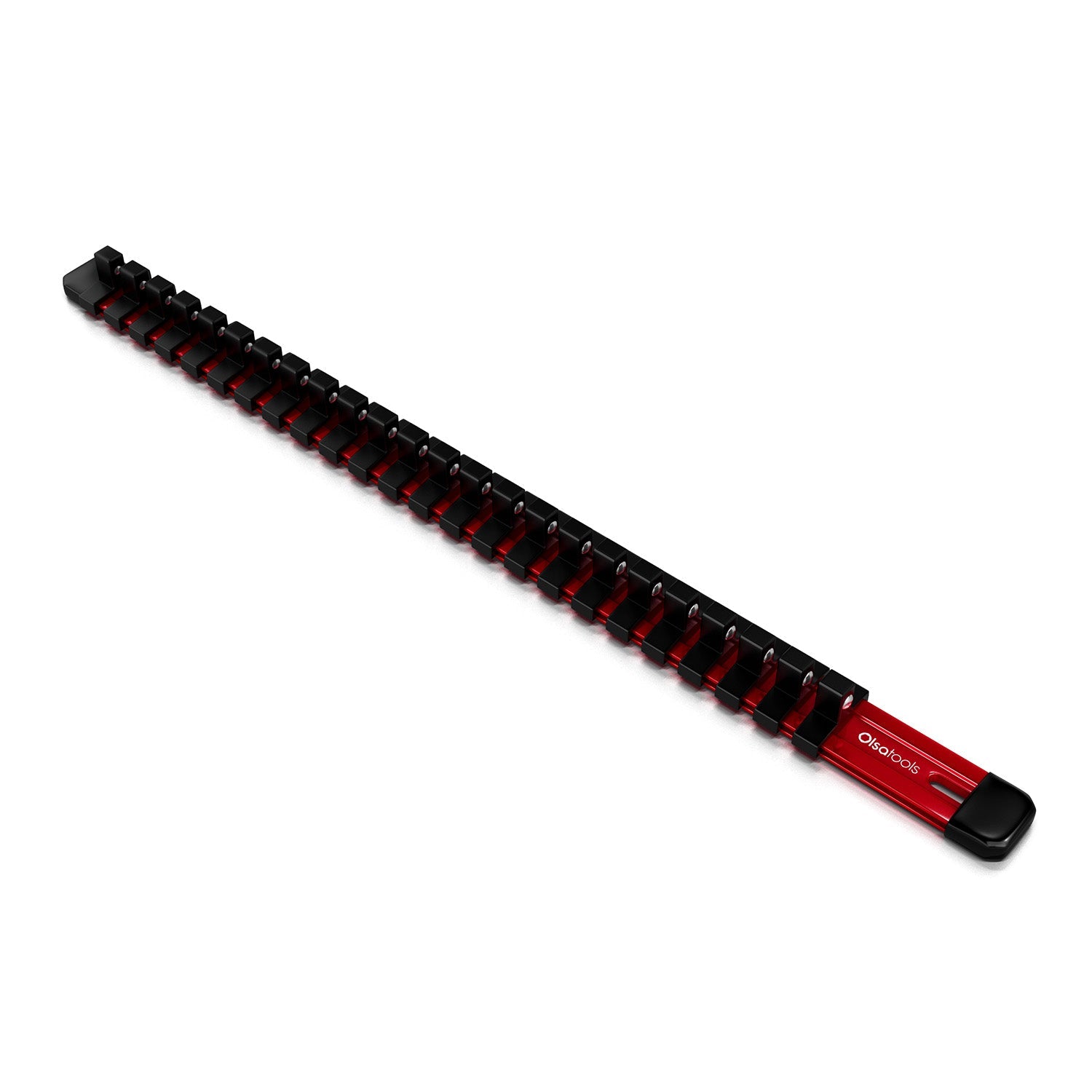 Aluminum Socket Organizer Rails With Rubber End Caps - www.Shopthatapp.com