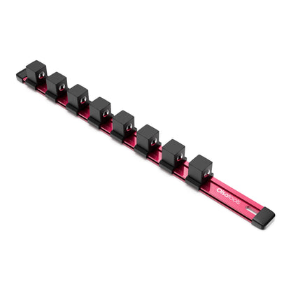 Aluminum Socket Organizer Rails With Rubber End Caps - www.Shopthatapp.com