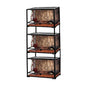 Terrariums démontables en verre et empilables pour reptiles REPTIZOO