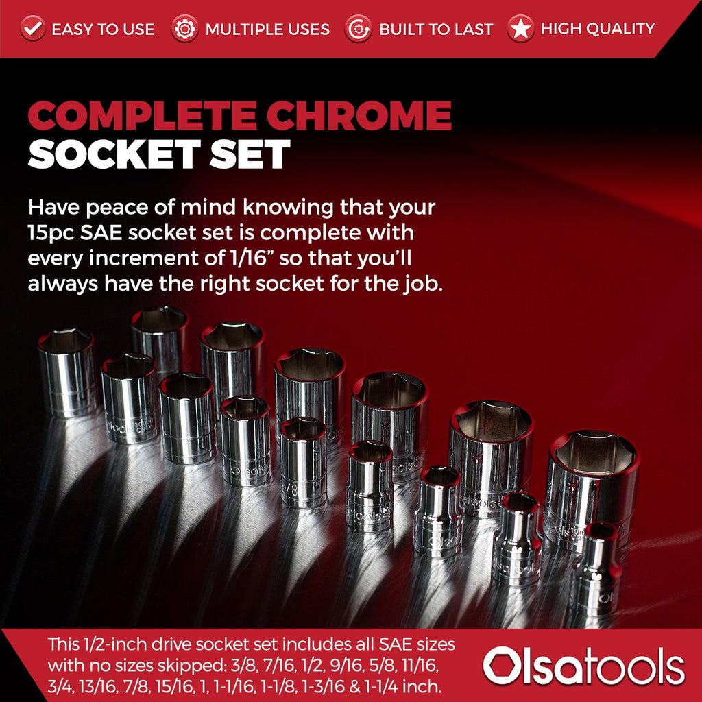 Chrome Socket Sets - www.Shopthatapp.com