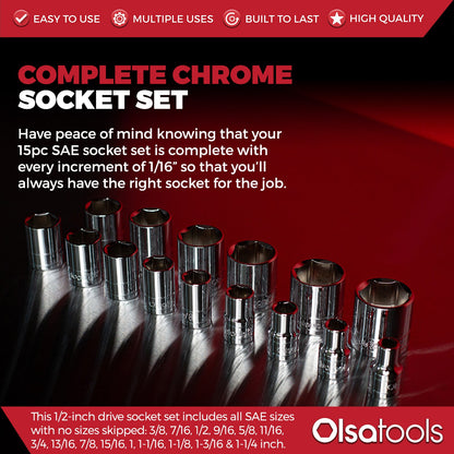 Chrome Socket Sets - www.Shopthatapp.com