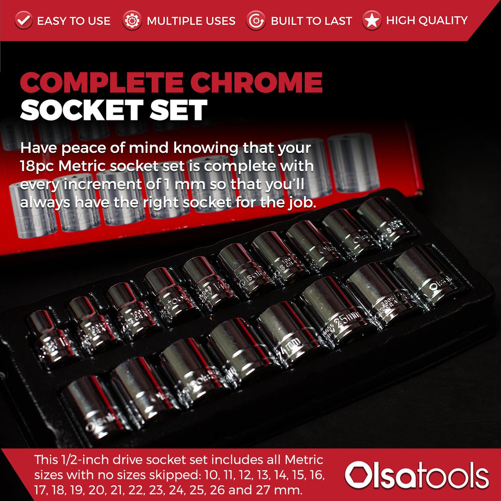Chrome Socket Sets - www.Shopthatapp.com