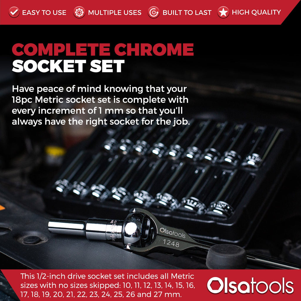 Chrome Socket Sets - www.Shopthatapp.com